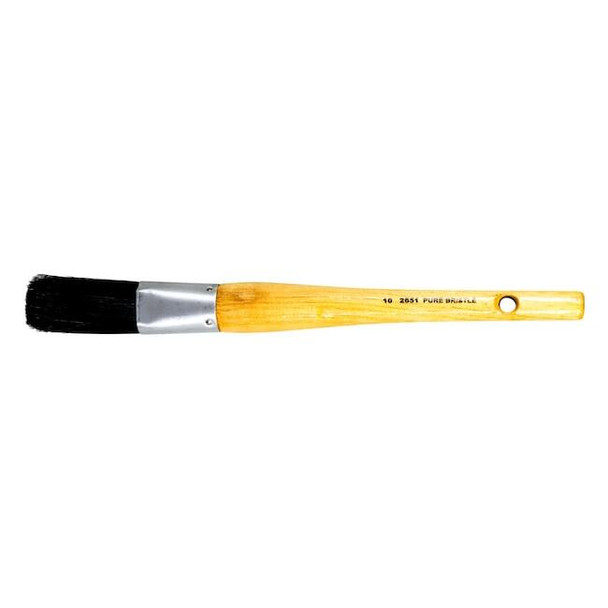 #10 (1-1/4") Oval Sash Natural bristles Bristle, Paint Brush Pack of 12
