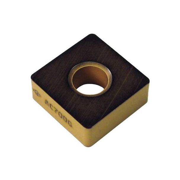 Square Turning Insert, Square, 5, SNMA, 3, Carbide Pack of 10
