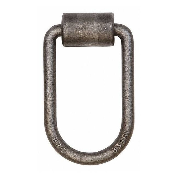 1/2 Inch Forged Extended D-Ring With Integral Weld-On Mounting Bracket