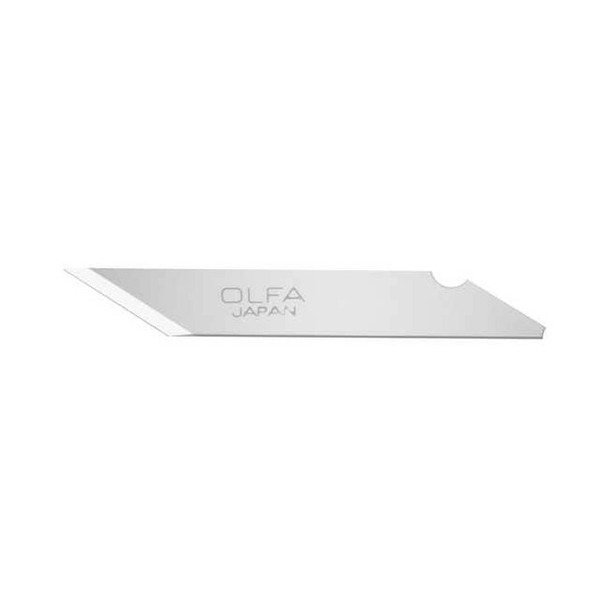 Olfa Art Knife Blade,For 6ZTJ9 and 6ZTK4,Pk25 KB