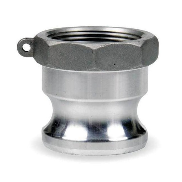Cam and Groove Adapter, Male, Type A, 2 in Coupler Size, 2 in Hose Fitting Size