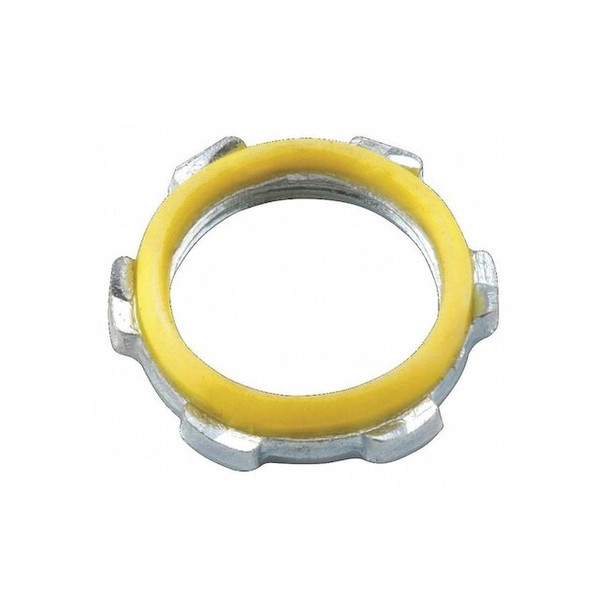 Sealing LockNut for Threaded RMC/IMC, NOVAL Accessory, Zinc Plated Steel