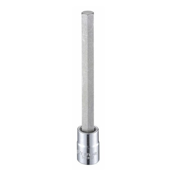 Westward 3/8 in Drive Hex Socket Bit SAE 3/8 in Tip, 4 13/16 in L 54TM32