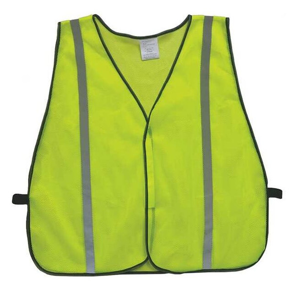 Condor Back Stp Vest, Unrated Yellow/Grn, 2/3XL 53YM02
