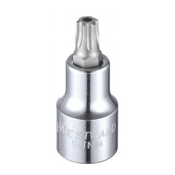 1/2 in Drive Tamper Resistant Torx(R) Socket Bit SAE T50 Tip, 2 1/4 in L