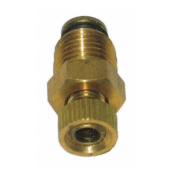 Powermate Compressor Tank Drain Valve, 1/4" NPT, Thumbscrew 072-0006RP