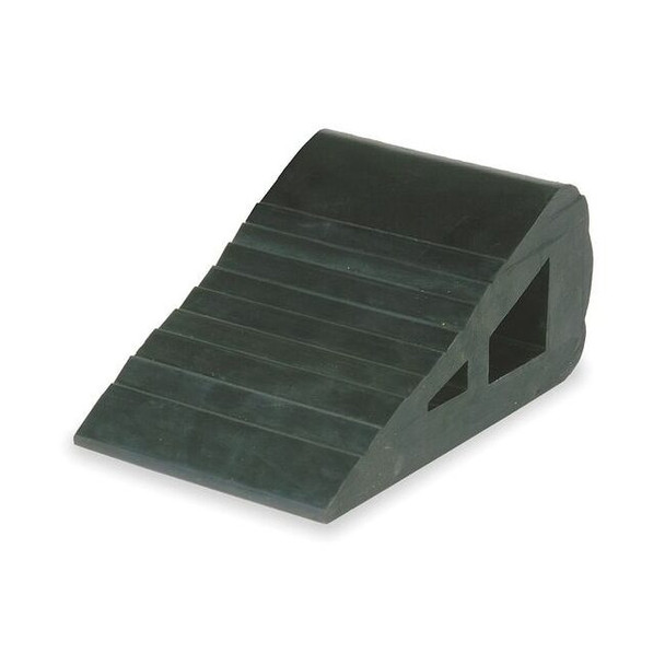 Manufacturer Varies Wheel Chock,6 In W x 3 1/4 In H,Black 1GUK5