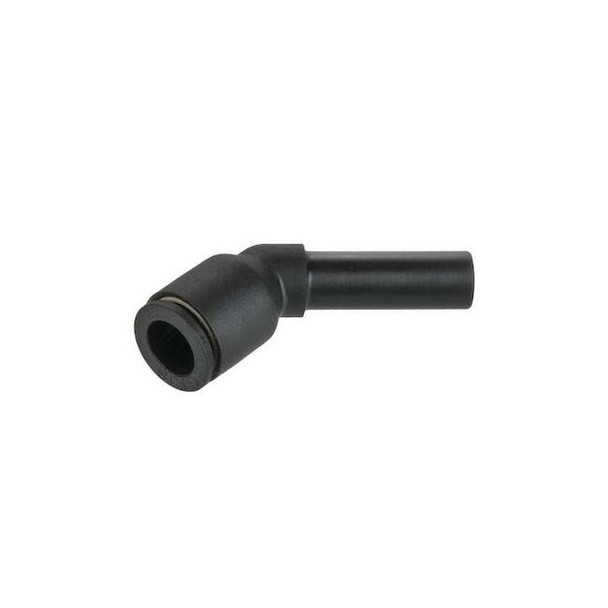 Legris Metric Push-to-Connect Fitting, Polymer, Black 3180 08 00