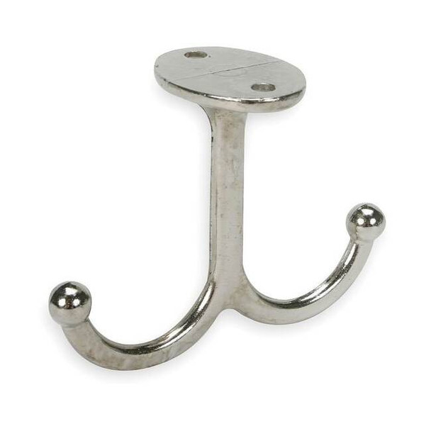 Manufacturer Varies Under-Shelf Hook, Silver, Steel, PK2 1RCH2