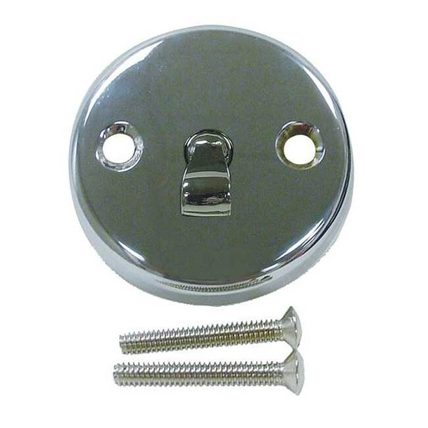 Kissler Overflow Plate Assembly with Lever, Brass 42-7133