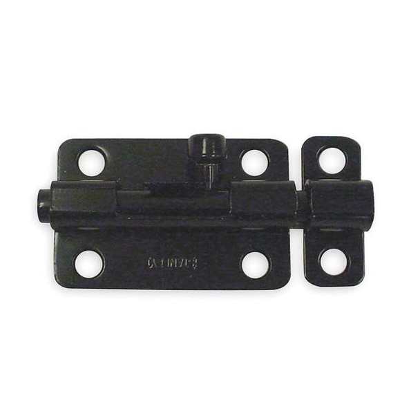 Manufacturer Varies Slide Barrel Bolt,Black,3 In 1VZZ6 Pack of 2