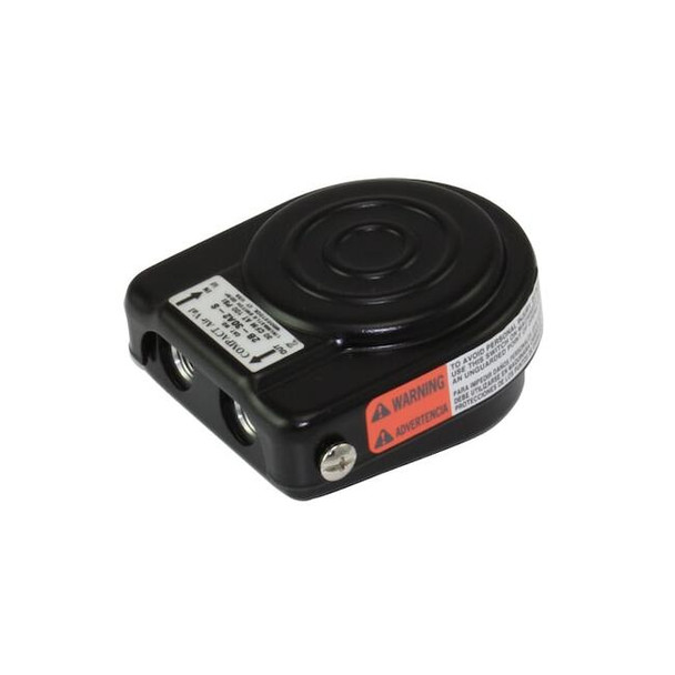 Linemaster Foot Switch, Black, Steel, Momentary 3B-30A2-S Pack of 10