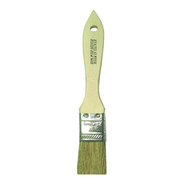 1" Chip Soft, China Hair Bristle, Paint Brush, Unfinished Wood Handle, 36 PK