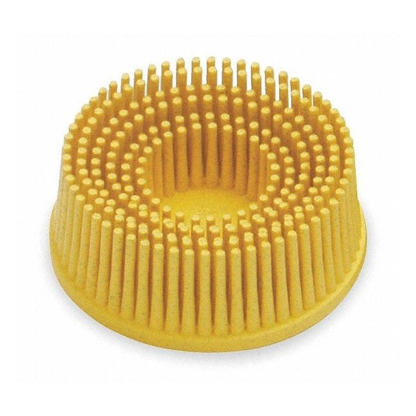 Scotch-Brite Bristle Disc,1 In Dia,5/8 In Trim,80G 7100138319