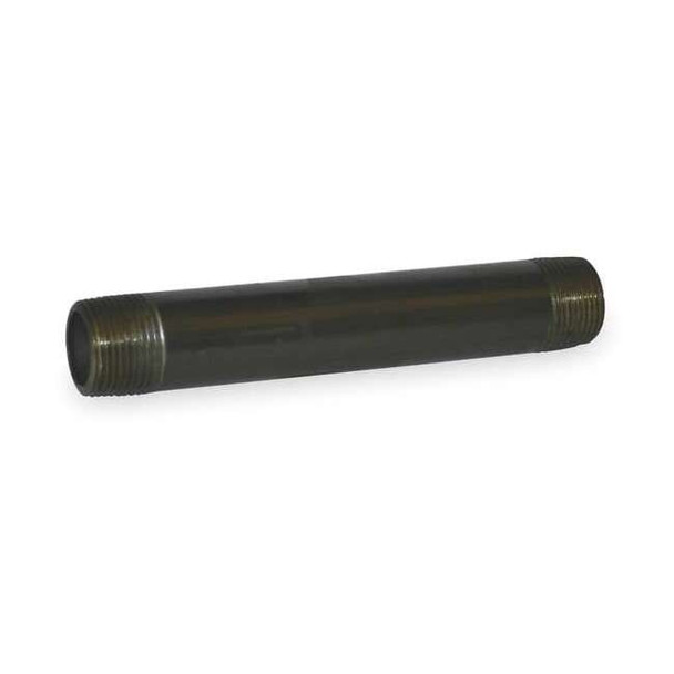 3/4" MNPT x MNPT Black Steel Black Pipe Nipple Schedule 80
