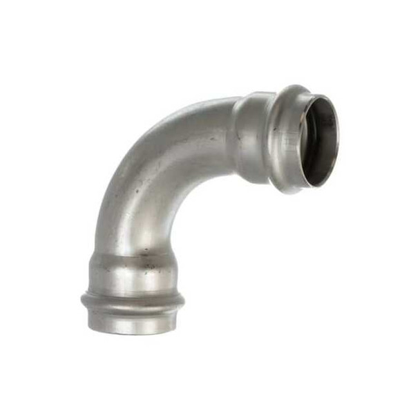 Viega Elbow,SS,Press-fit1in,Press-fit1in 80410 Pack of 5