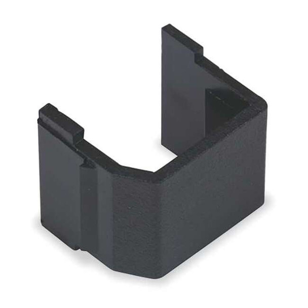 Hubbell Premise Wiring Snap-In Fitting,Blank,PK10 SFBB10