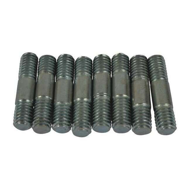 Dayton Stud,3/8-16 x 1-5/8 In., PK8 PP60001
