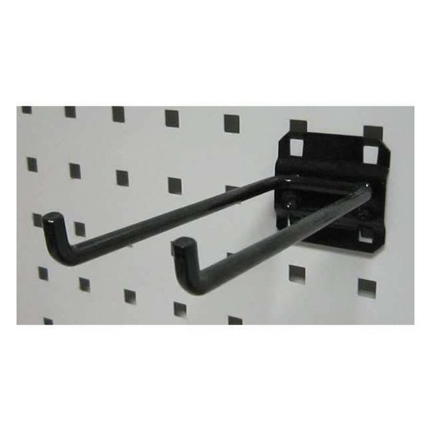Manufacturer Varies Double Rod Pegboard Hook,5-3/4 In,PK5 5TPL3