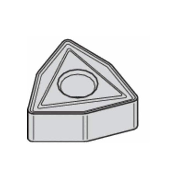 Widia Turning Insert, Trigon, 4, WNMG, 2, Carbide 4166547 Pack of 5