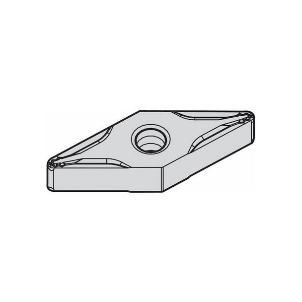 Widia Diamond Turning Insert, Diamond, 3, VNMG, 2, Carbide 4167125 Pack of 5