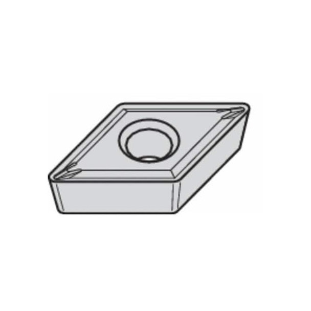 Widia Diamond Turning Insert, Diamond, 2, DCGT, .2, Carbide 4164501 Pack of 5