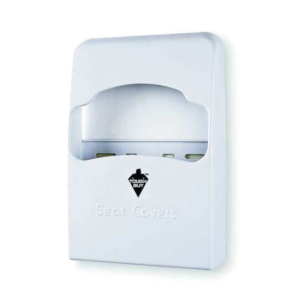 Tough Guy Tough Guy Toilet Seat Cover Dispenser, 1/4 Fold, White 2VEX7