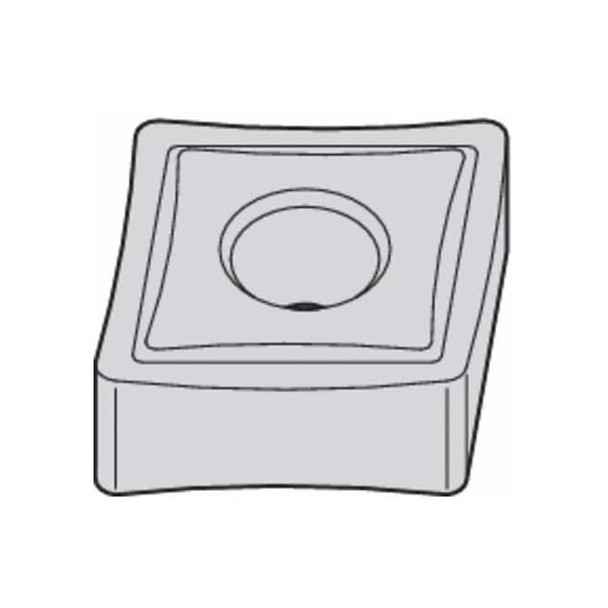 Widia Diamond Turning Insert, Diamond, 4, CNGP, 1, Carbide 5549139 Pack of 5