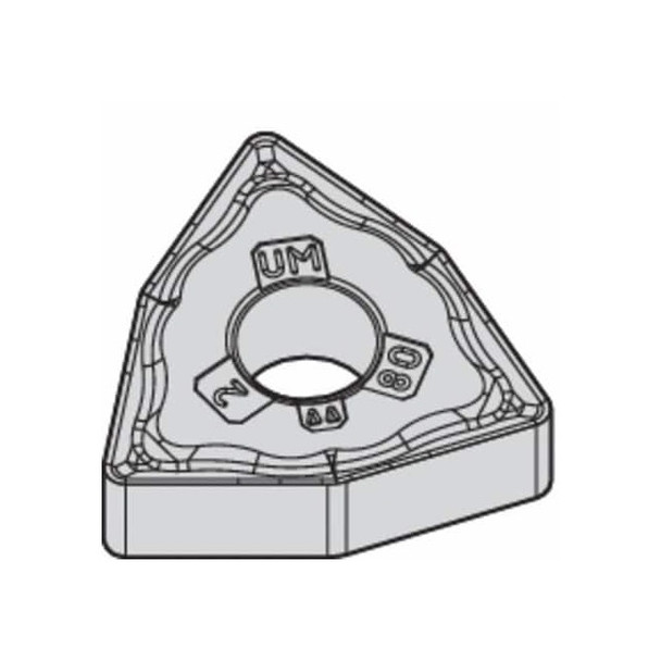Widia Turning Insert, Trigon, 4, WNMG, 2, Carbide WNMG432UM WP25CT Pack of 10