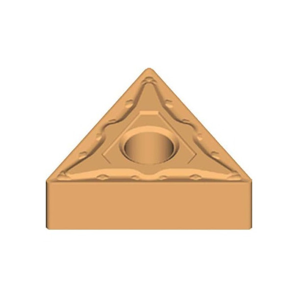 Triangle Turning Insert, Triangle, 3, TNMG, 2, Carbide Pack of 10