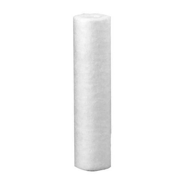 Solid Filter Cartridge, 8 gpm, 10 Micron, 2-1/2" O.D., 9 3/4 in H Pack of 2
