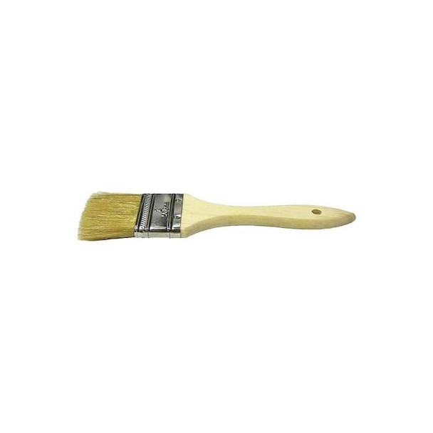 2-1/2" Chip & Oil Brush White Bristle 1-3/4" Trim L Wood Handle Pack of 12