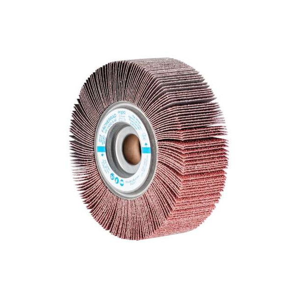 6" x 2" Unmounted Flap Wheel - 1" A.H. - Aluminum Oxide - 40 Grit Pack of 2