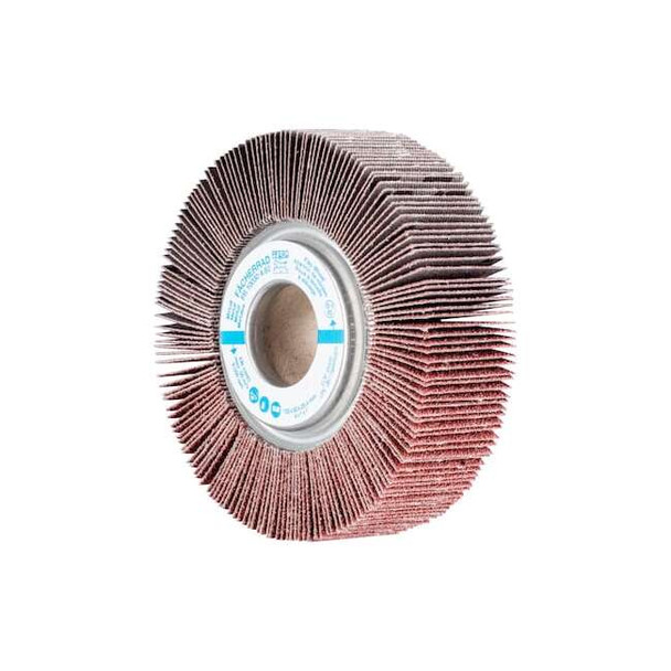 4" x 1" Unmounted Flap Wheel - 1" A.H. - Aluminum Oxide - 60 Grit Pack of 2