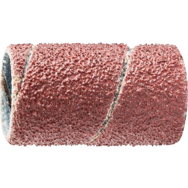 5/8" x 1-1/8" Spiral Band - Cylindrical Type, Aluminum Oxide 50 Grit Pack of 100
