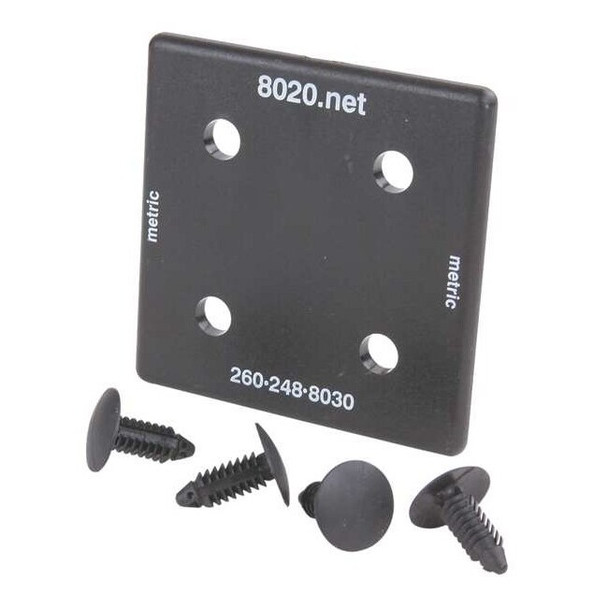 80/20 End Cap,For 40-4080/40-4080-LITE,PK2 40-2045-2