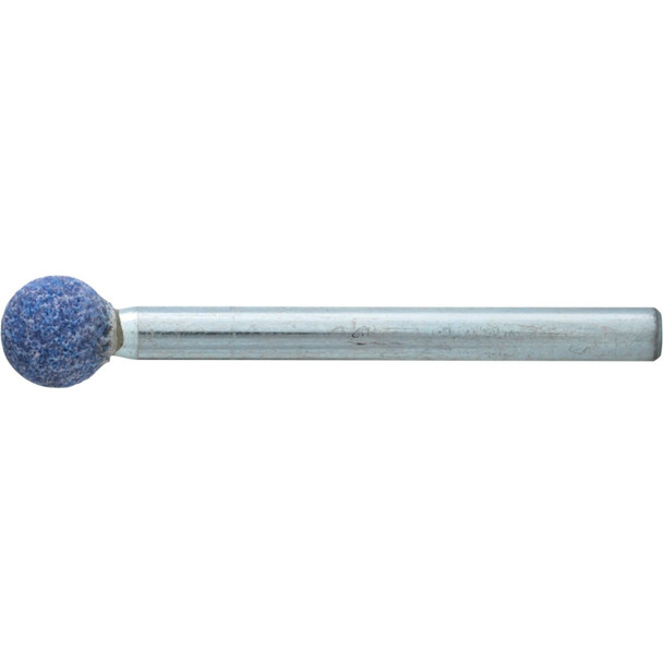 B125 Vitrified Mounted Point 1/8" Shank - Ceramic oxide 80 Grit TOUGH Pack of 10