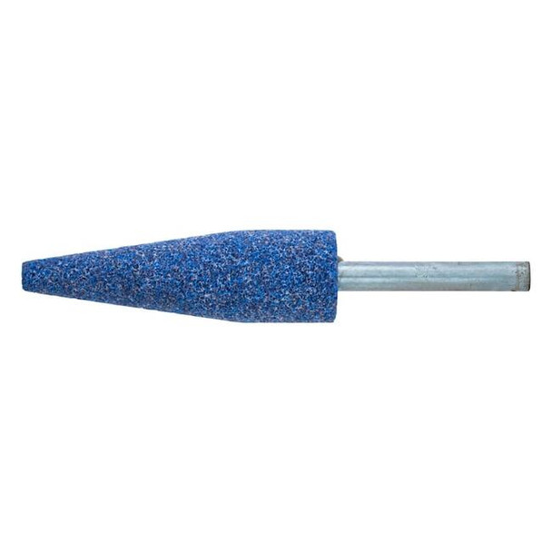 A1 Vitrified Mounted Point 1/4" Shank - Ceramic oxide 46 Grit TOUGH Pack of 10