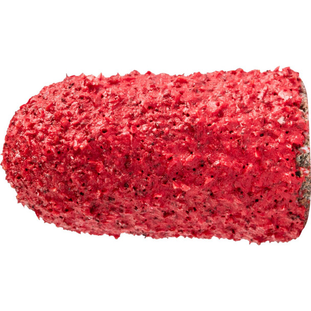 3/16" x 7/16" POLICAP Abrasive Cap - Shape C - CO-COOL - 80 Grit Pack of 50