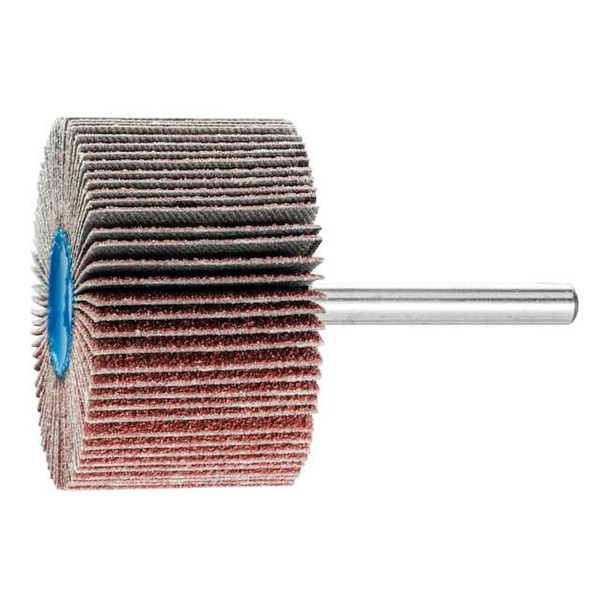 2" x 1" Mounted Flap Wheel - 1/4" Shank - Aluminum Oxide - 60 Grit Pack of 10