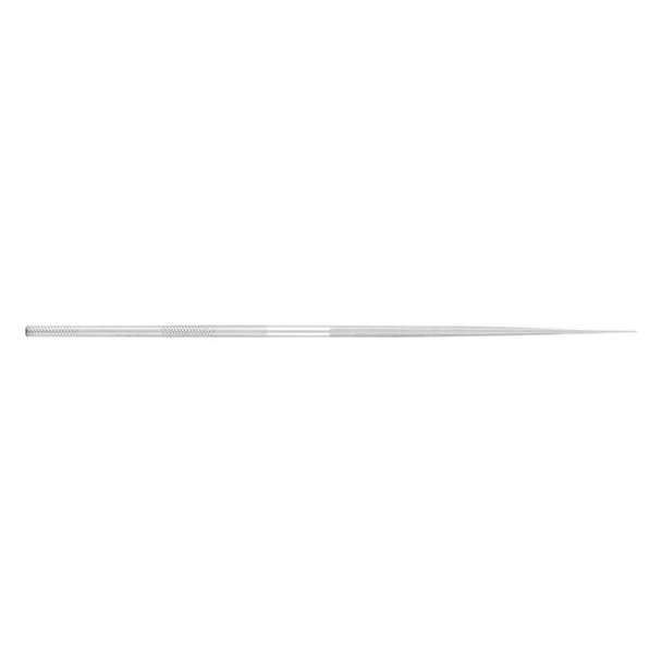 Pferd Tools 6-1/4" Round Needle File - Knurled Handle, Cut 2 12042 Pack of 12