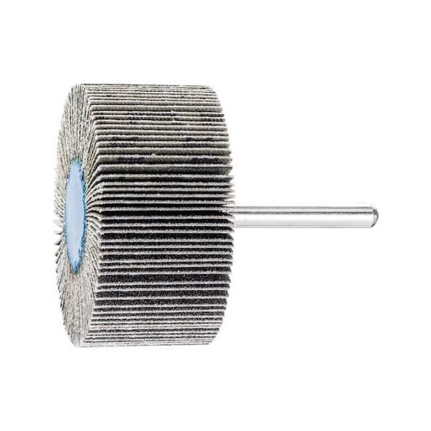 2" x 1" Mounted Flap Wheel - 1/4" Shank - 120 Grit SiC Pack of 10