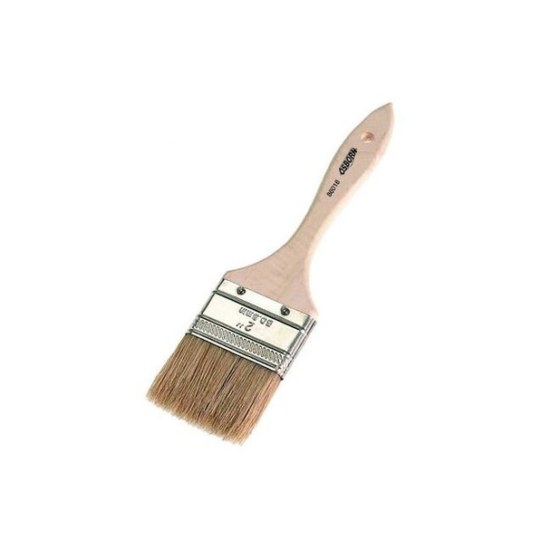 1/2" Chip Soft, China Hair Bristle, Paint Brush, Wood Handle Pack of 72