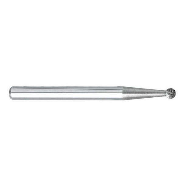 Osg Carbide Bur,Ball Shape,3/32 in. 900-9018