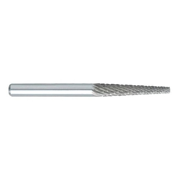 Osg Carbide Bur,7 deg. Included Angle,1/8 in 800-8013
