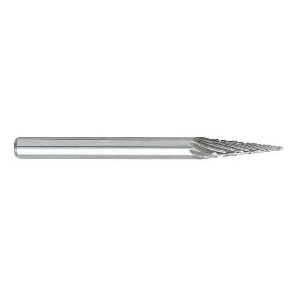 Osg Carbide Bur,14 deg. Included Angle,1/8in 800-8012