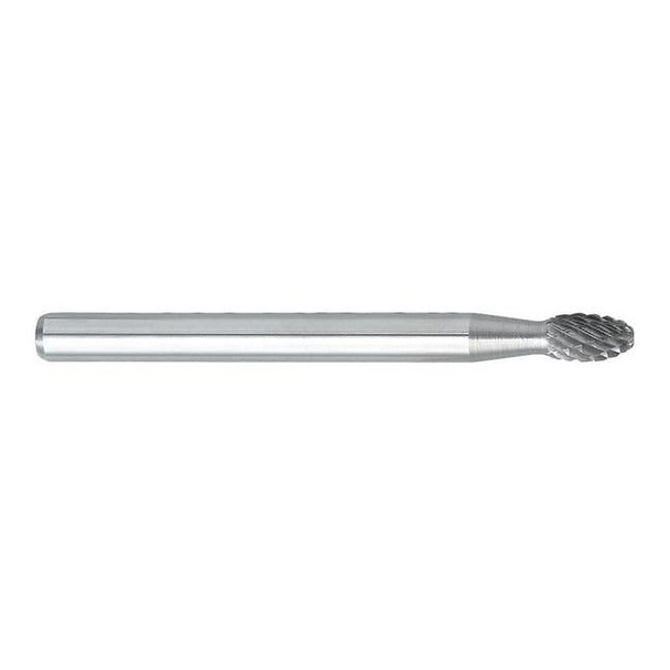 Osg Oval Bur SE,Radius End,1/8",Carbide 800-8010