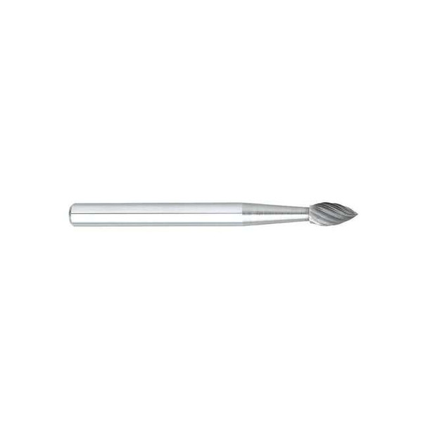 Osg Flame Bur,3.00mm,Carbide,Single Cut 900-9020-30 Pack of 2