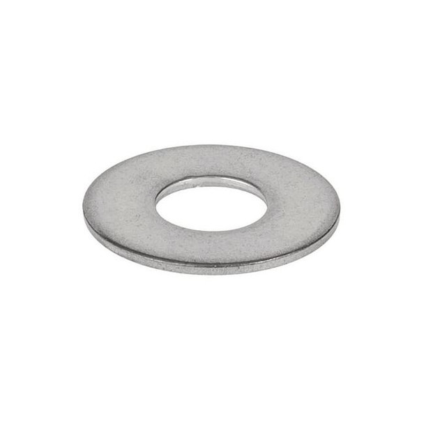 Calbrite Flat Washer, Stainless Steel, Plain, Silver S60500WA00 Pack of 25