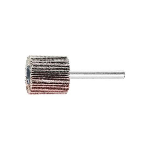 1" x 1" Mounted Flap Wheel - 1/4" Shank - Aluminum Oxide - 320 Grit Pack of 10